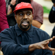 Rapper Kanye West speaks during a meeting in the Oval Office of the White House with President Donald Trump, Thursday, Oct. 11, 2018, in Washington.